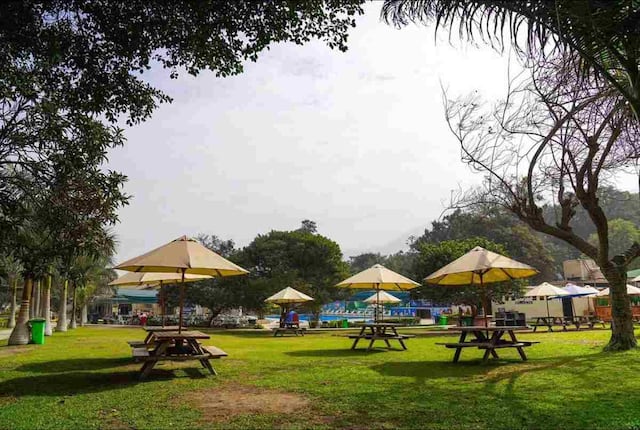 Club Los Ángeles: Ubicado en Chaclacayo, este club es el lugar perfecto para disfrutar de un día completo de diversión y actividades. Cuenta con piscinas tanto para adultos como para los más pequeños de la familia. Además, su completo deportivo te permitirá practicar fútbol, baloncesto y vóley, ideal para los amantes del deporte. Además, ofrece una experiencia única con su mini granja, donde podrás interactuar con animales y aprender sobre la vida rural. Los precios de entrada para un día completo durante este mes de junio son muy accesibles. De lunes a jueves, la entrada tiene un costo de 12 soles, mientras que los viernes y domingos el precio es de 15 soles. El club está ubicado en la Av. Nicolás Ayllón, en los números 3235-3245. (Foto: Club Los Ángeles)