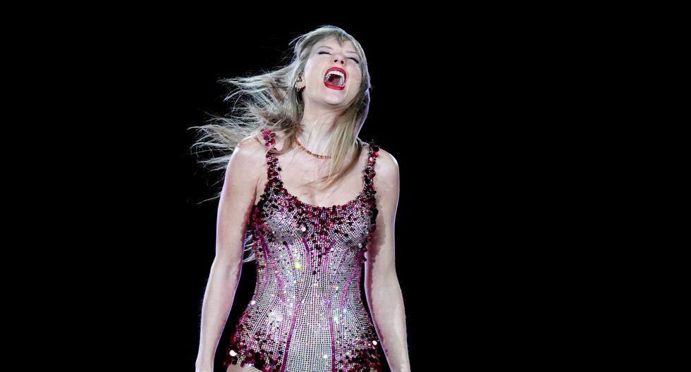 Taylor Swift en el Estadio Monumental de Buenos Aires durante su show de The Eras Tour, el 9 de noviembre del 2023.