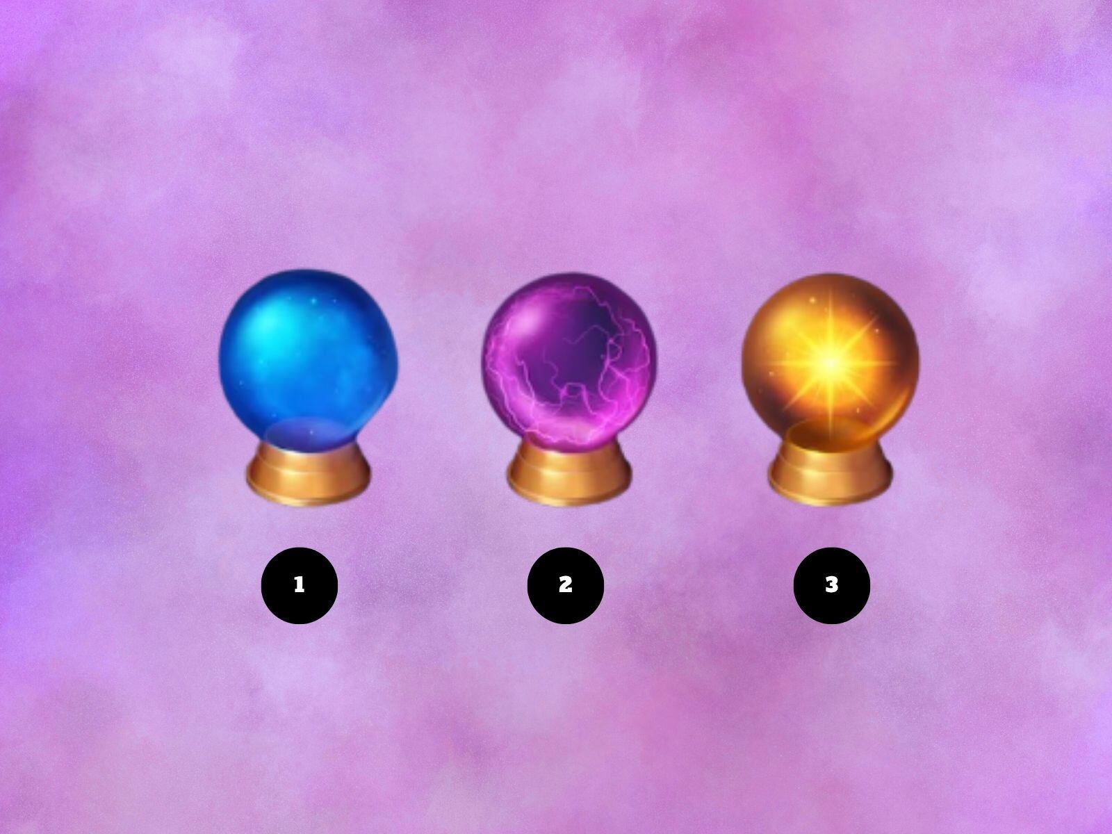Test de personalidad: Una de estas bolas mágicas te indicará cosas interesantes sobre tu futuro. (Creación: Mag / Freepik)