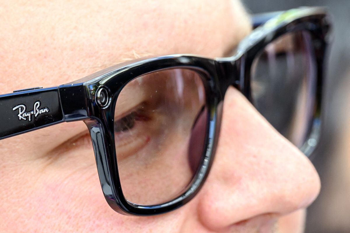 Las gafas inteligentes hechas por Meta en colaboración con Ray-Ban.