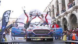 Eduardo Castro gana Caminos del Inca por primera vez y celebró en Arequipa
