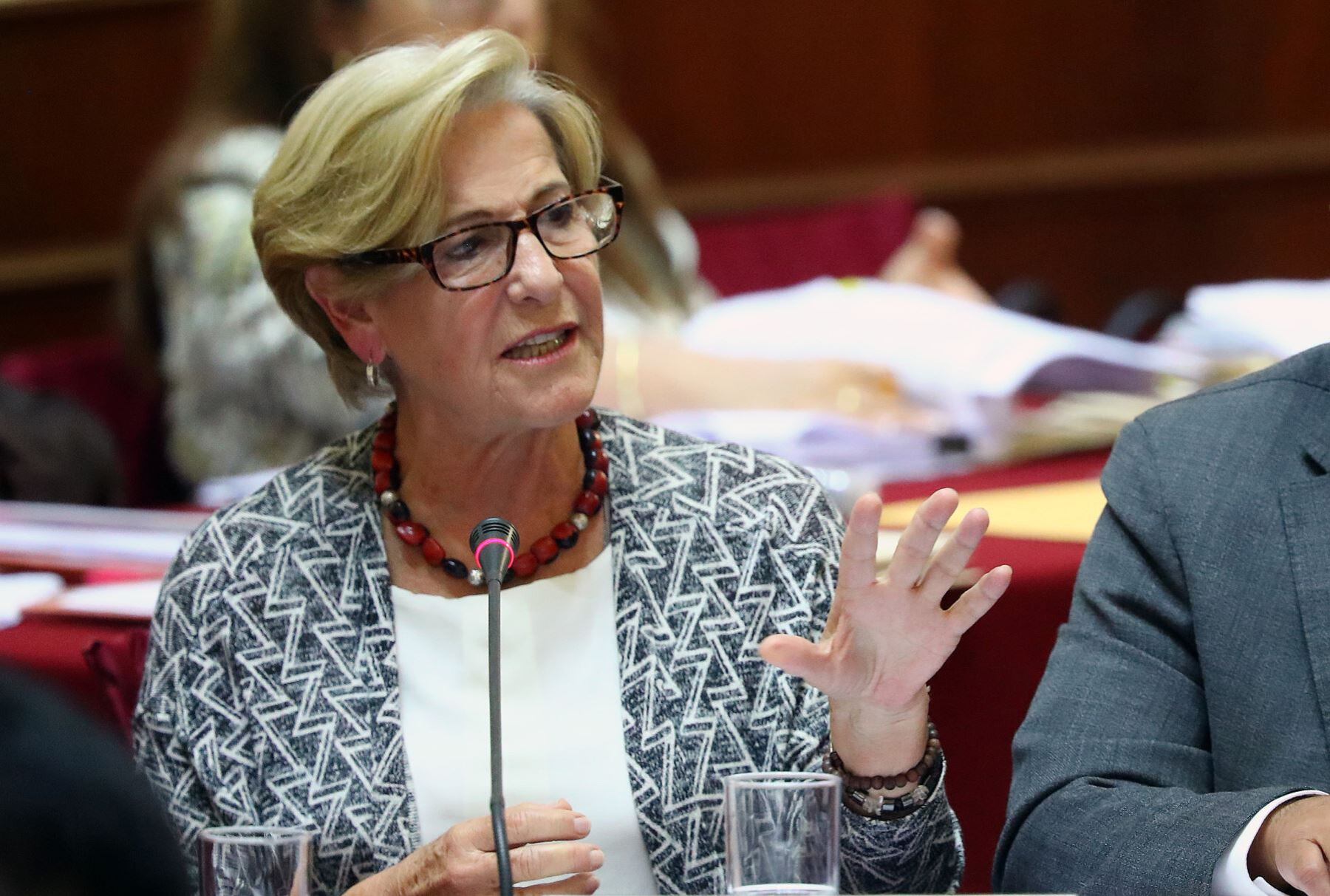 La fiscalía solicitó 29 años de prisión para Susana Villarán por cinco delitos por los aportes de las empresas brasileñas Odebrecht y OAS. (Foto: Andina)