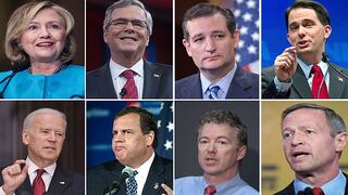 Los más de 10 candidatos que luchan por llegar a la Casa Blanca