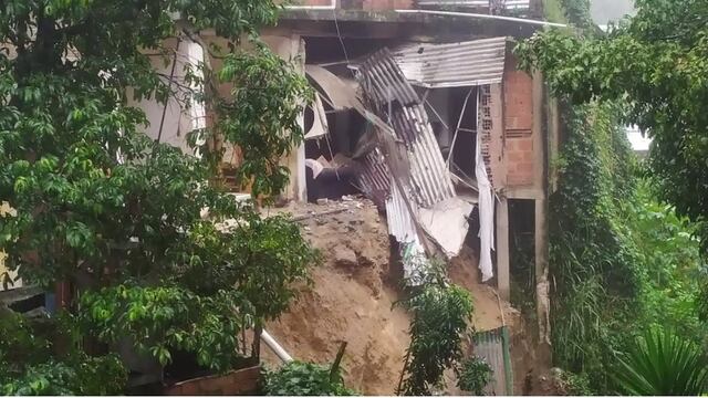 Lluvias en Venezuela: Colapsaron 20 viviendas en la carretera vieja Caracas – La Guaira