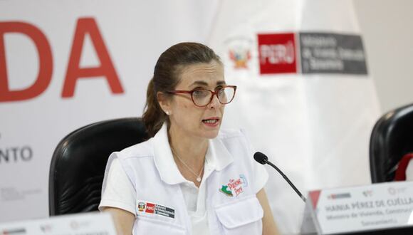 Hania Pérez de Cuéllar es ministra de Vivienda, Construcción y Saneamiento. (Foto: Ministerio de Vivienda, Construcción y Saneamiento / Flickr)