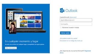 Usuarios de Outlook y Hotmail registran problemas de acceso