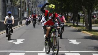 Lima: proponen crear una red de vías exclusivas para ciclistas y peatones los domingos 