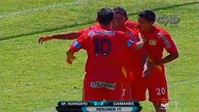 Torneo Apertura: Sport Huancayo goleó 5-1 a Los Caimanes