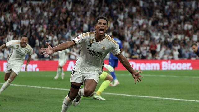 Bellingham rescata al Real Madrid ante el Getafe en LaLiga