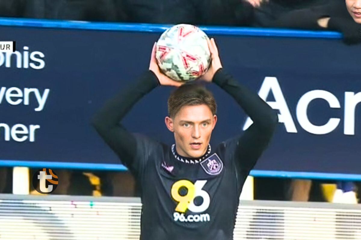 Oliver Sonne jugó su primer partido y lo hizo como titular con Burnley (Foto: ESPN)