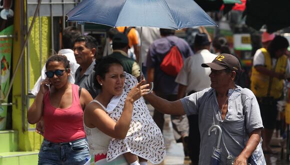 En la estación ubicada en Lima norte se registra 29.8 °C (Puente Piedra), hoy jueves 01 de febrero. | Foto: Andina