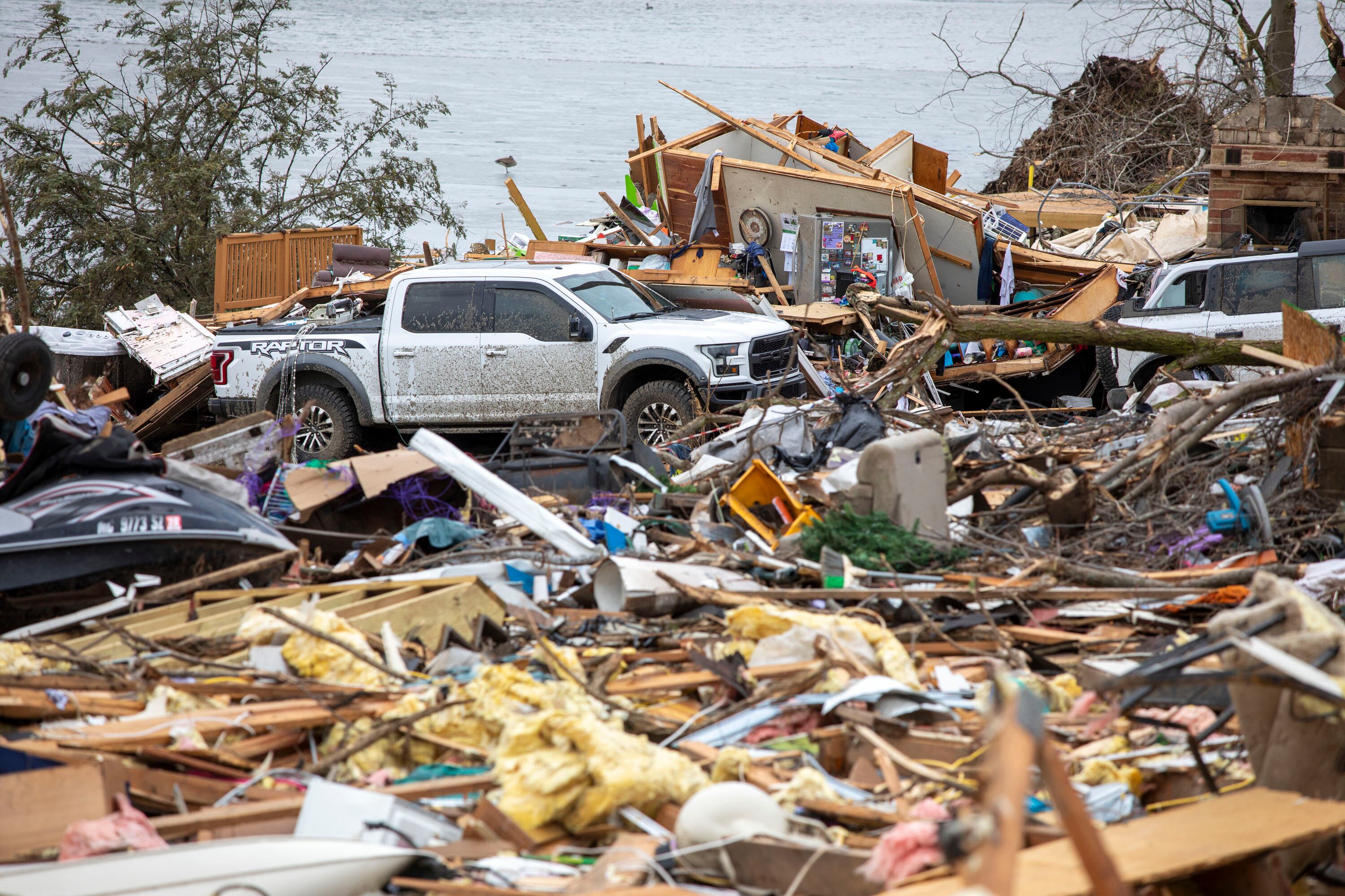 Los tornados son capaces de destruir cualquier estructura que esté en su trayecto. (Crédito: BILL PUGLIANO / GETTY IMAGES NORTH AMERICA / Getty Images via AFP)