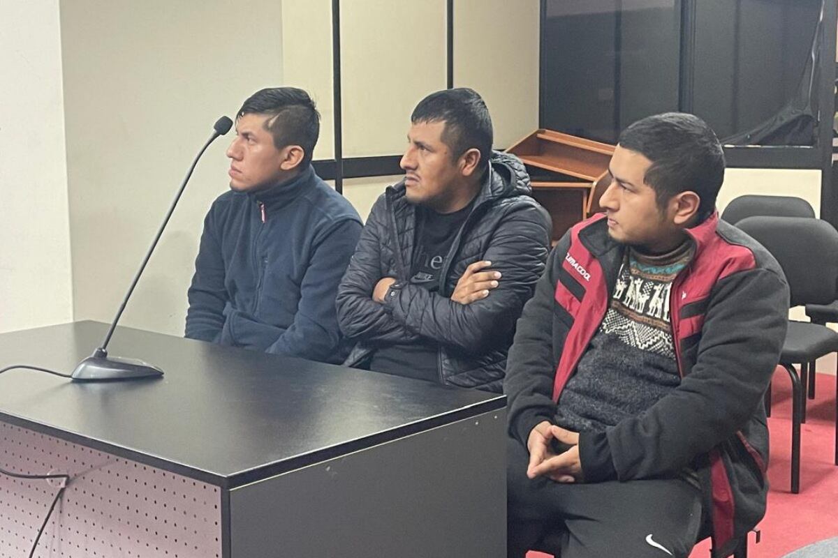 Alias ‘Cheto’, ‘Cejas’ y ‘Narizón’ son investigados por los presuntos delitos de secuestro y banda criminal. (Foto: Poder Judicial)