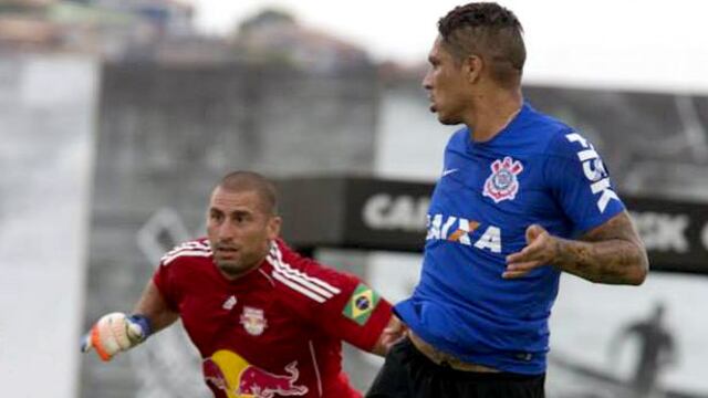 Guerrero anotó dos goles en partido de práctica del Corinthians