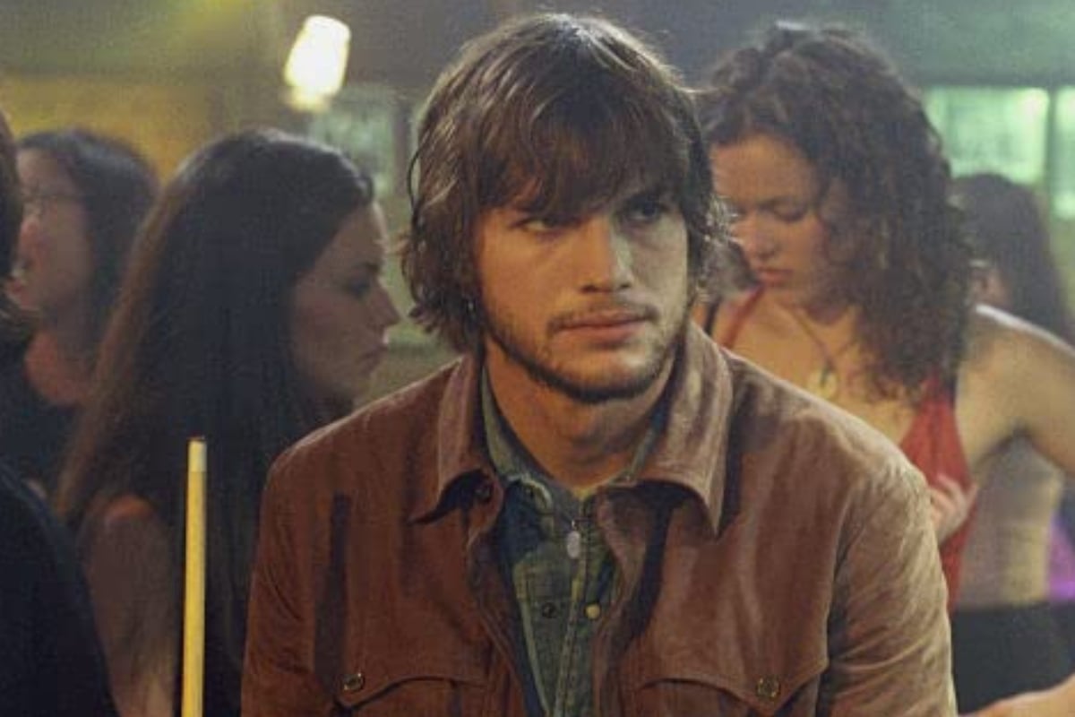 Ashton Kutcher en una de las versiones de su vida dentro de "El efecto mariposa" (Foto: BenderSpink)