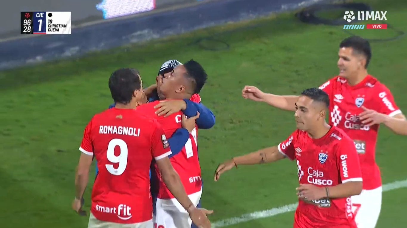 Christian Cueva le da la victoria a Cienciano frente a Alianza Lima en Matute por la fecha 11 del Torneo Apertura de la Liga 1. (Foto: Liga 1)