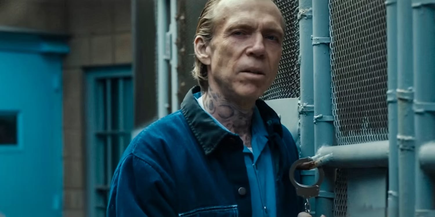 Richard Brake interpreta a Merle Callahan en la serie “Mayor of Kingstown” (Foto: Paramount)