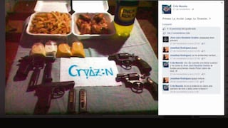 Bandas criminales de Paiján muestran armas en redes sociales