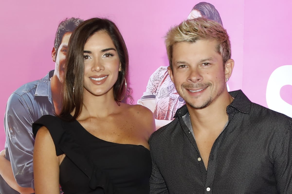Korina Rivadeneira y Mario Hart