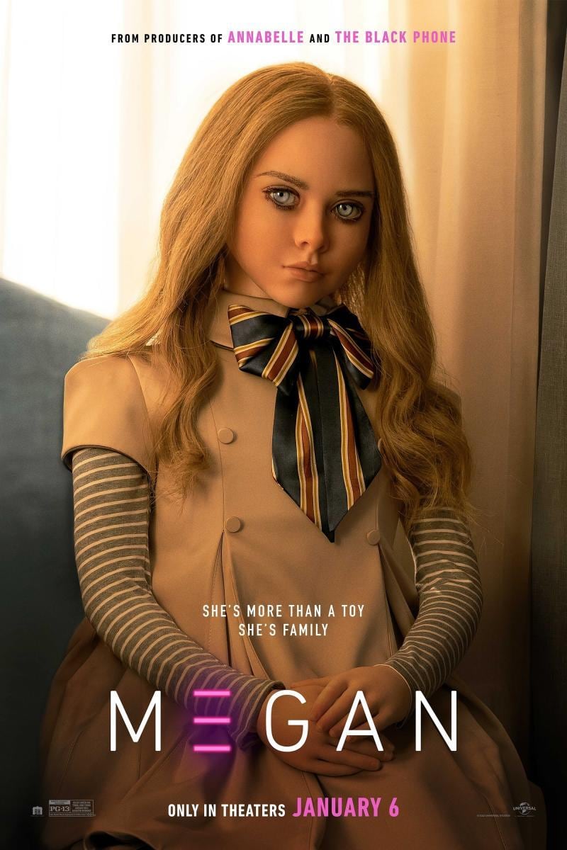 El póster de la película "M3GAN" (Foto: Blumhouse Productions)