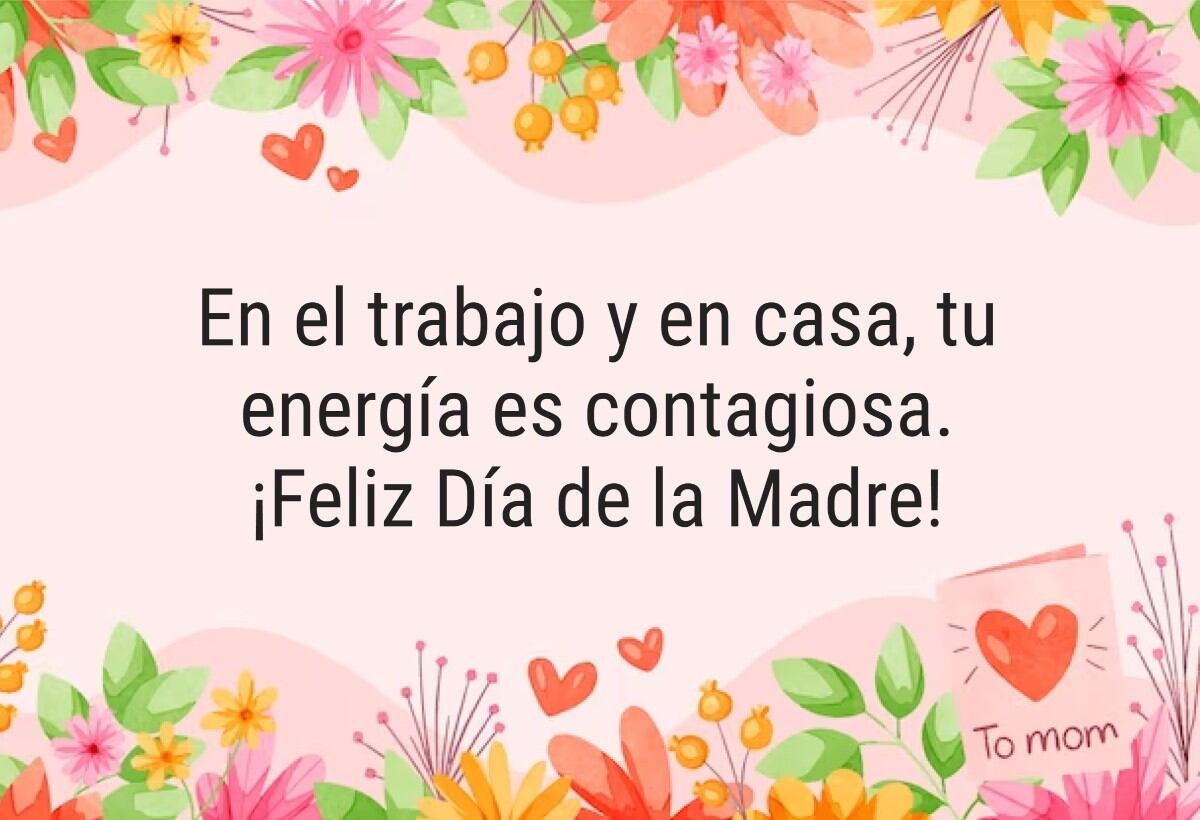 Estas son tarjetas por el Día de la Madre. (Freepik)