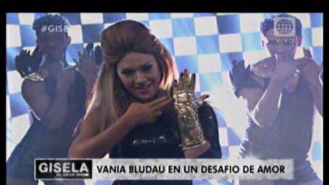 Vania Bludau bailó al estilo de Beyoncé en el set de Gisela