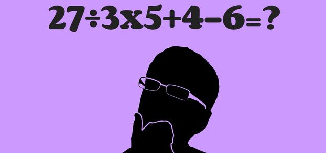El ejercicio que pone a prueba a los mejores: ¿cuánto es 27÷3x5+4-6?