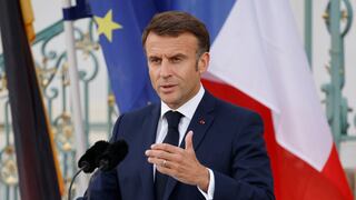 Macron favorable a que Ucrania pueda usar armas occidentales contra el territorio ruso