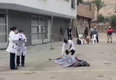 Ate: mototaxista fue acribillado frente a la huaca de Puruchuco