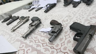 ‘Ruleteo’ de armas incautadas por la PNP y que regresan al hampa: Plantean tipificar la posesión de armas como tráfico ilícito