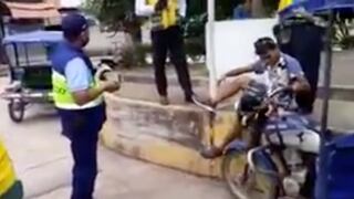 Ucayali: inspectora municipal es arrollada por mototaxi durante operativo de tránsito