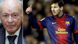 Lionel Messi según Di Stéfano: “Verlo jugar es un espectáculo”