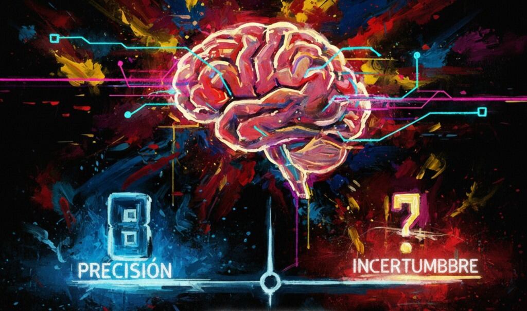 Las alucinaciones son afirmaciones plausibles pero falsas generadas por el modelo, incluso ante preguntas simples. (Imagen generada con IA)