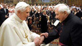 Georg Ratzinger tras elección de papa Francisco: "Estoy totalmente sorprendido"