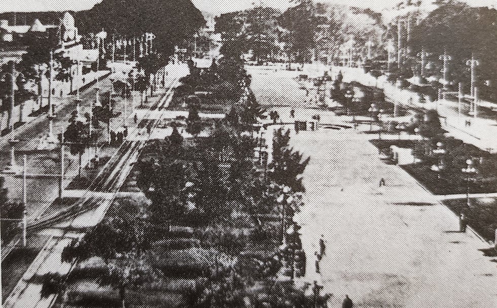 Una hermosa imagen del Paseo de la República de los año 30 en que Lima crecía sin perder aun su gracia y coquetería. (Foto: Archivo Histórico de El Comercio)