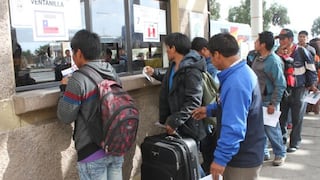 Peruanos y chilenos pasarán por un solo control migratorio