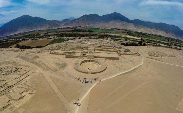 Caral es considerada unas de las cunas de la humanidad y la civilización más antigua de América. (Foto: Julio Reaño)