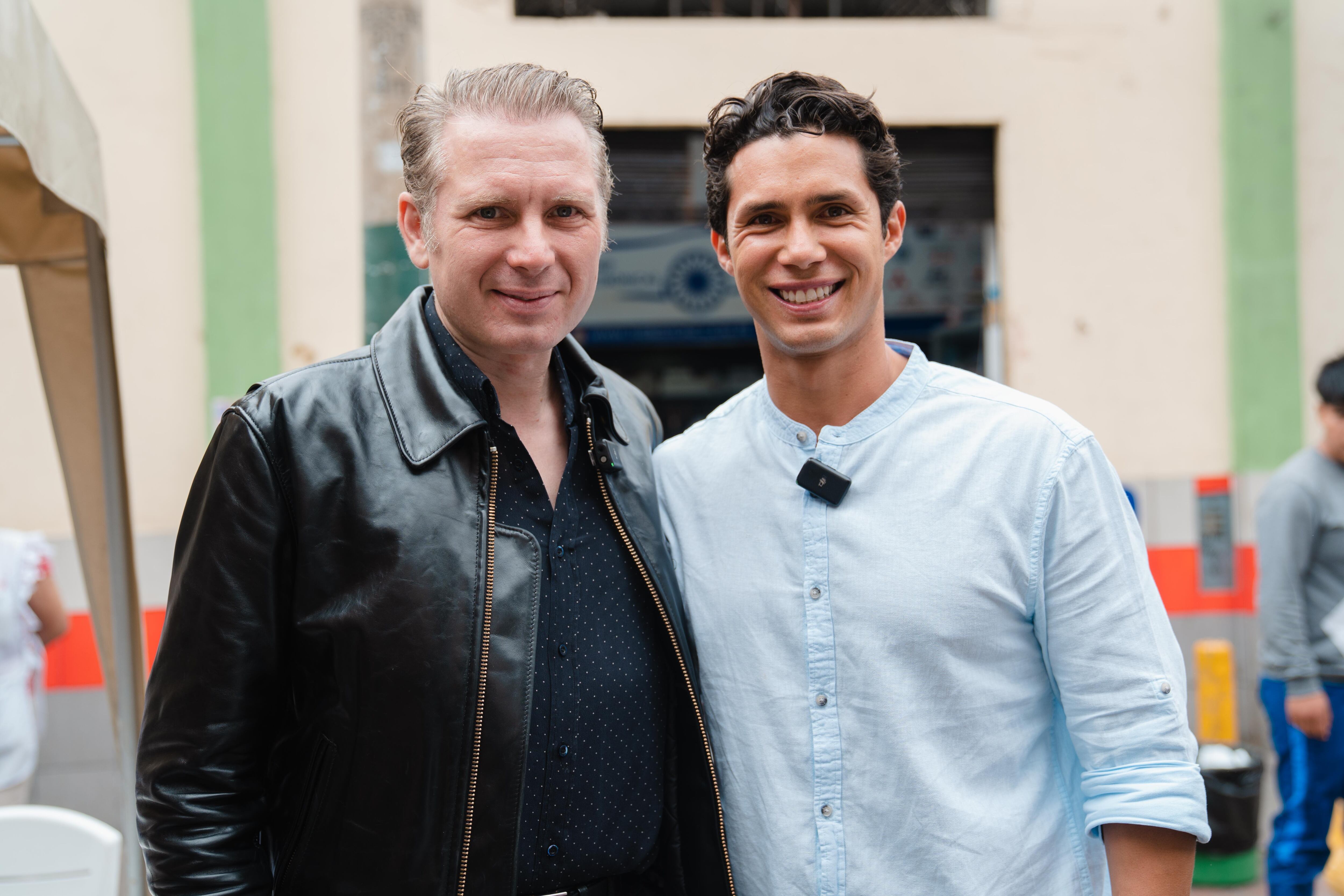 Alex Kapranos y Rodrigo Fernandini | Foto: Difusión