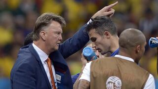 Louis van Gaal y sus últimos gestos como entrenador de Holanda