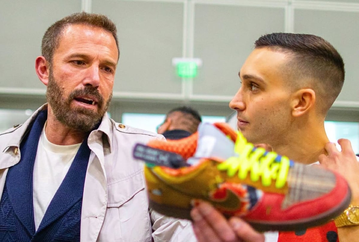 Ben Affleck le dijo a su hijo de 13 años que tenía que trabajar para comprar unas zapatillas de 6.000 dólares. | Crédito: IG gotsole