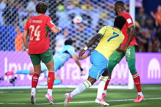 Brasil vs. Marruecos. (Foto: Getty Images)