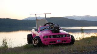 YouTube: Sorpréndete con este kart con diseño de Ford Mustang Barbie | VIDEO