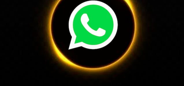 Truco para activar el “modo eclipse solar” este 8 de abril en WhatsApp