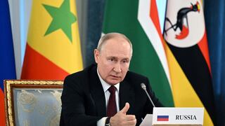 “Rusia no renuncia a las negociaciones en Ucrania”, dice Putin ante líderes africanos