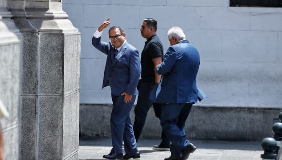 Alberto Otárola acude a Palacio de Gobierno. (Foto: Giancarlo Ávila / @photo.gec)