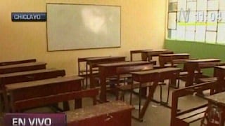 Chiclayo: colegio emblemático no empezó clases por falta de luz y agua