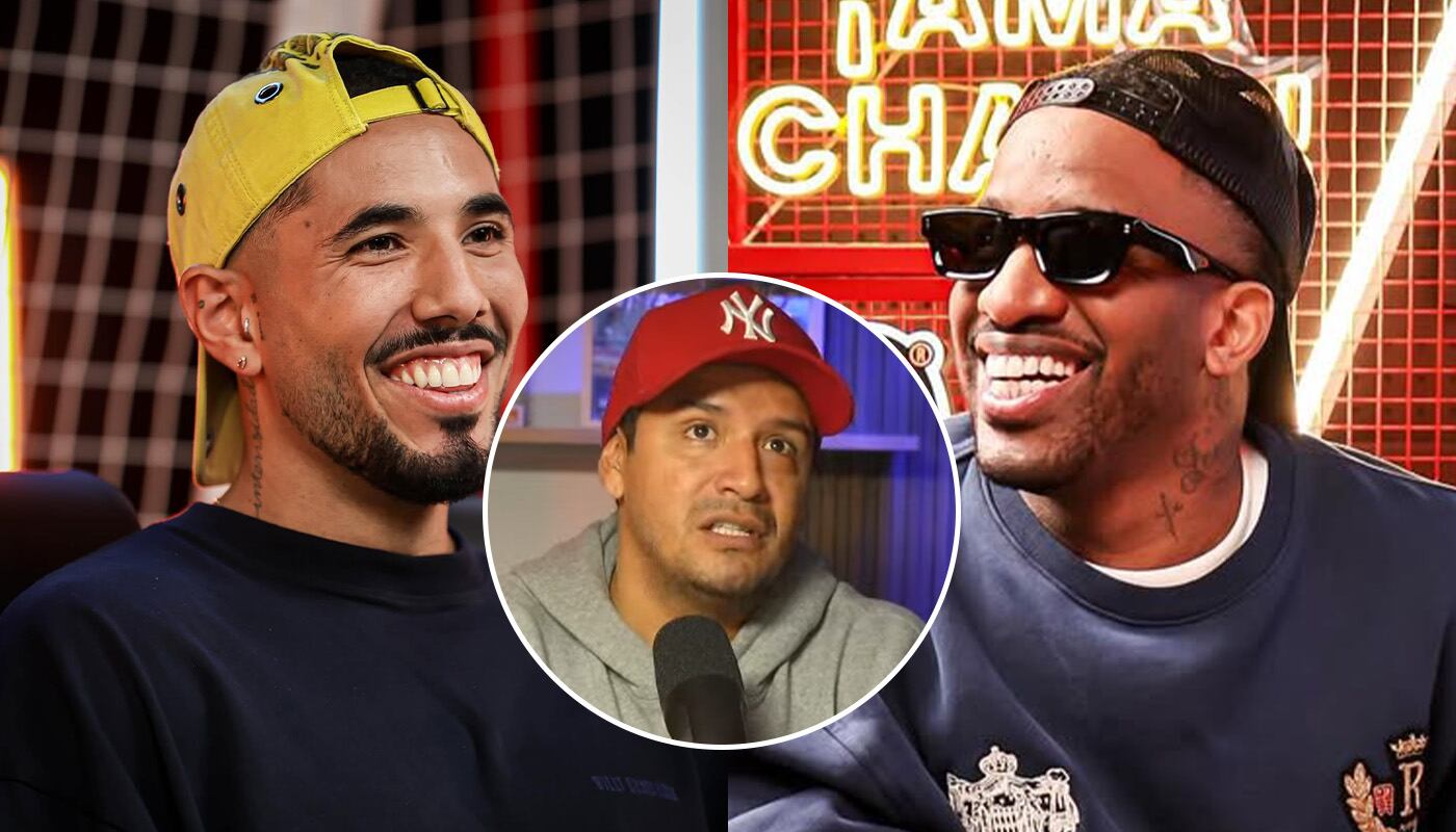 ¡Reimond Manco no se quedó callado! Le responde a Sergio Peña y lanza una ‘picante’ indirecta que muchos apuntan va directo a Jefferson Farfán: “Eso va para...” | Composición EC: @enfocadospodcast.pe / @roma7_17