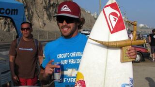 Surf: Villarán se recupera de lesión que pudo ser mortal