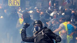 Francia EN VIVO: fuertes disturbios en París durante marcha por el Día del Trabajo