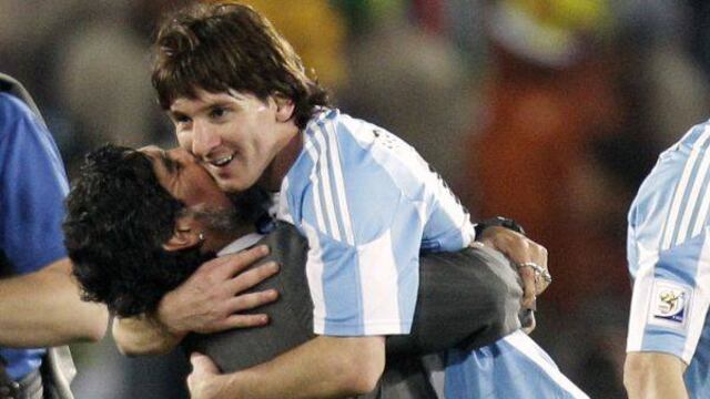 Diego Maradona admite que "sueña con volver a dirigir a Lionel Messi"